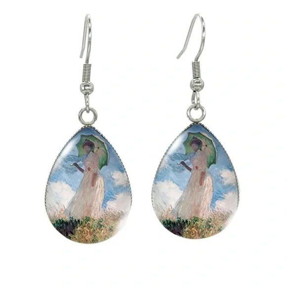 Monet earrings - Picture 1 of 2